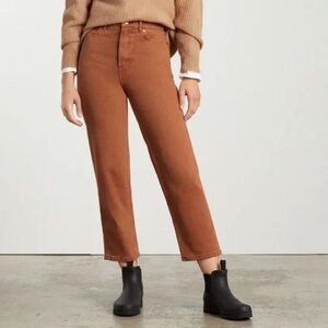 Nwt Everlane The Way-High Jean in Archroma Rich Earth